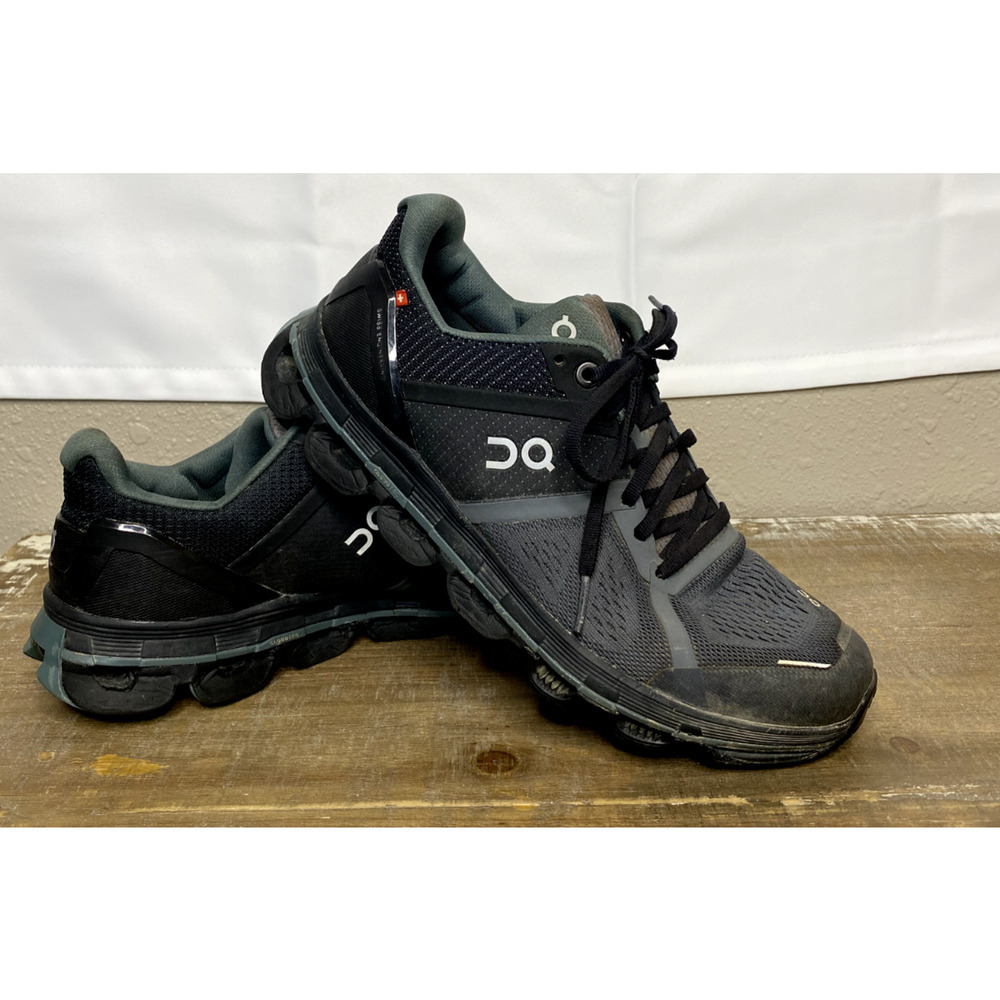 On Womens Cloudace‎ Size 8 Trainer Running Sneaker Shoes Graphite Black Olive